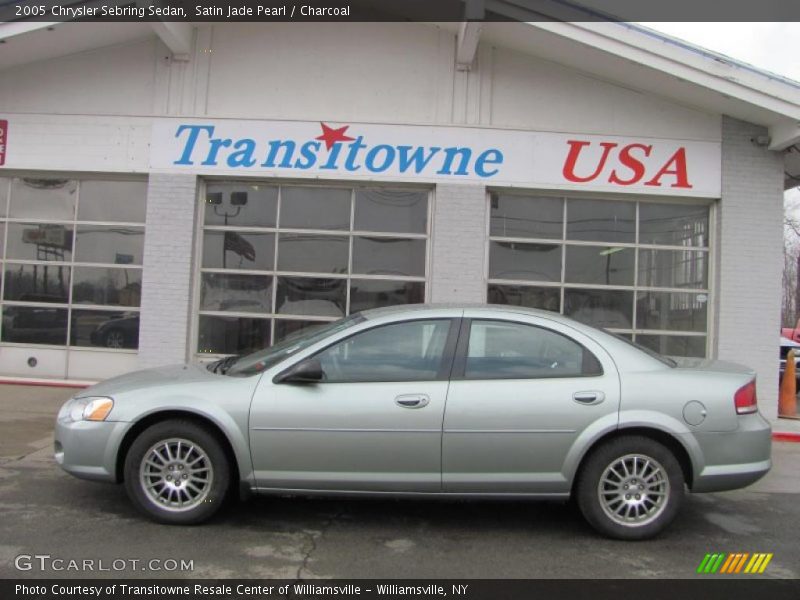 Satin Jade Pearl / Charcoal 2005 Chrysler Sebring Sedan