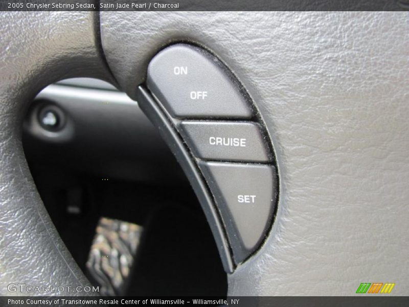 Satin Jade Pearl / Charcoal 2005 Chrysler Sebring Sedan