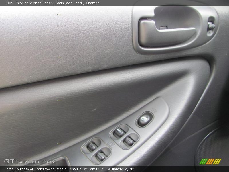 Satin Jade Pearl / Charcoal 2005 Chrysler Sebring Sedan