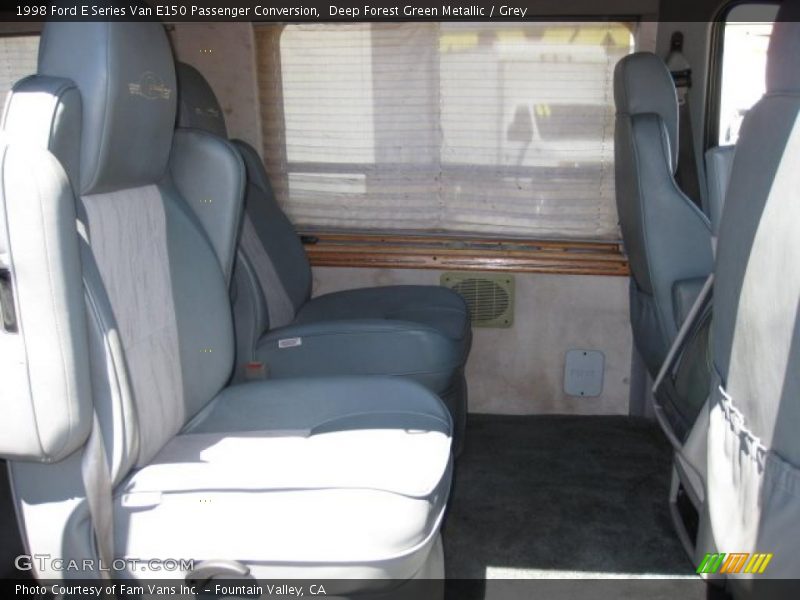 Deep Forest Green Metallic / Grey 1998 Ford E Series Van E150 Passenger Conversion