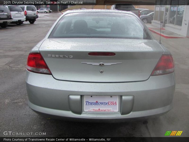 Satin Jade Pearl / Charcoal 2005 Chrysler Sebring Sedan