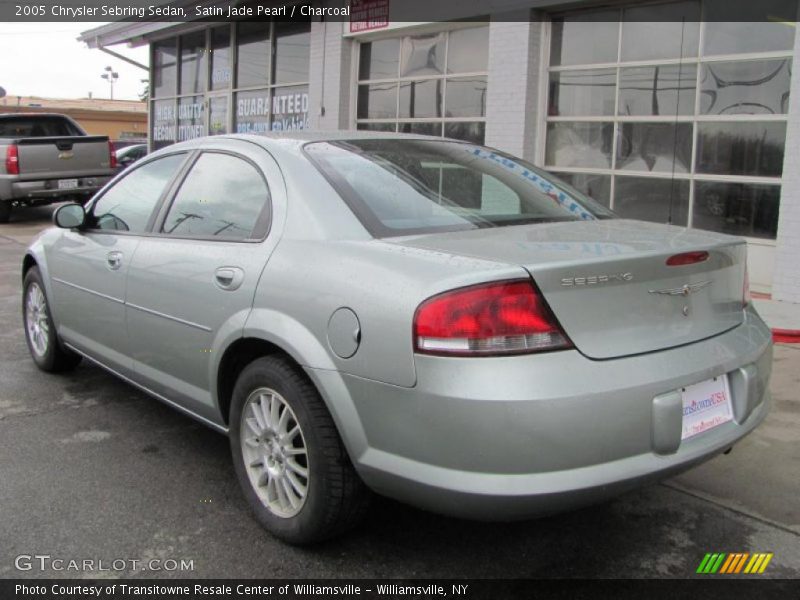 Satin Jade Pearl / Charcoal 2005 Chrysler Sebring Sedan