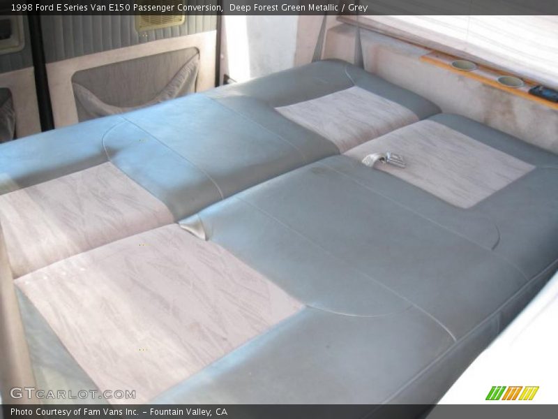 Deep Forest Green Metallic / Grey 1998 Ford E Series Van E150 Passenger Conversion