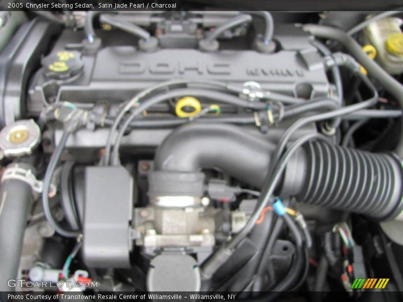 Satin Jade Pearl / Charcoal 2005 Chrysler Sebring Sedan
