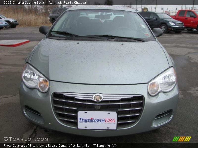 Satin Jade Pearl / Charcoal 2005 Chrysler Sebring Sedan