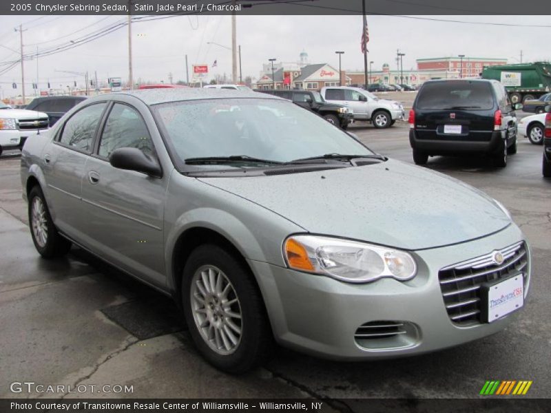 Satin Jade Pearl / Charcoal 2005 Chrysler Sebring Sedan