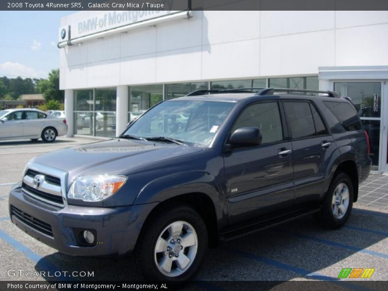 Galactic Gray Mica / Taupe 2008 Toyota 4Runner SR5