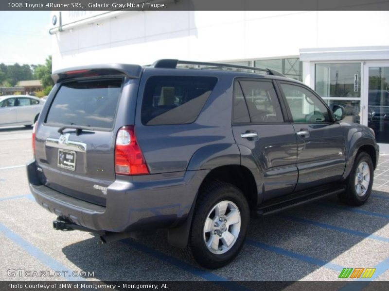 Galactic Gray Mica / Taupe 2008 Toyota 4Runner SR5