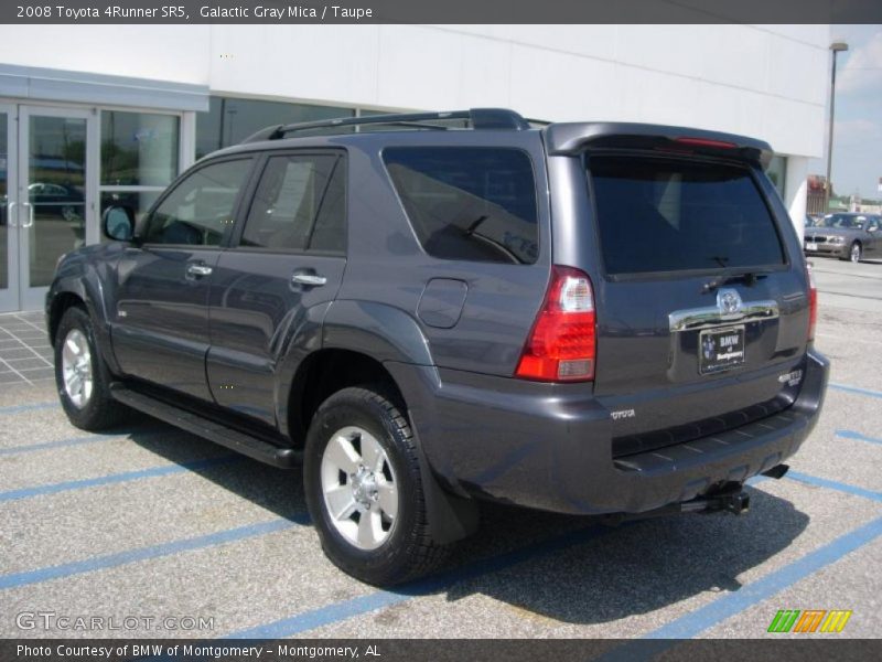 Galactic Gray Mica / Taupe 2008 Toyota 4Runner SR5