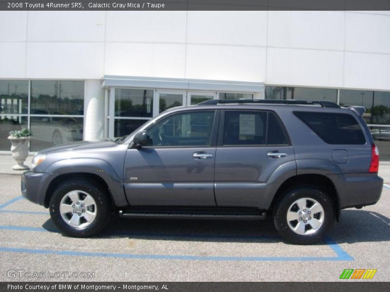 Galactic Gray Mica / Taupe 2008 Toyota 4Runner SR5