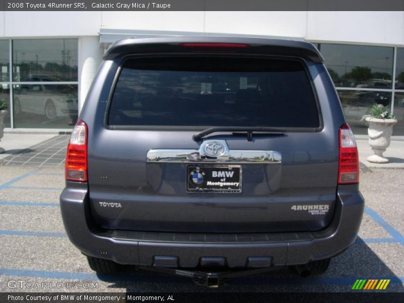 Galactic Gray Mica / Taupe 2008 Toyota 4Runner SR5