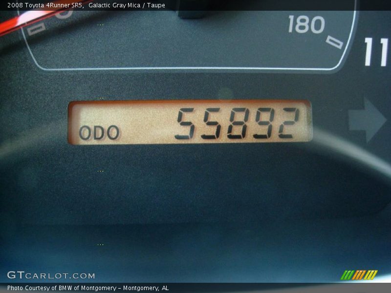 Galactic Gray Mica / Taupe 2008 Toyota 4Runner SR5