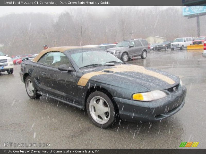 Front 3/4 View of 1998 Mustang GT Convertible