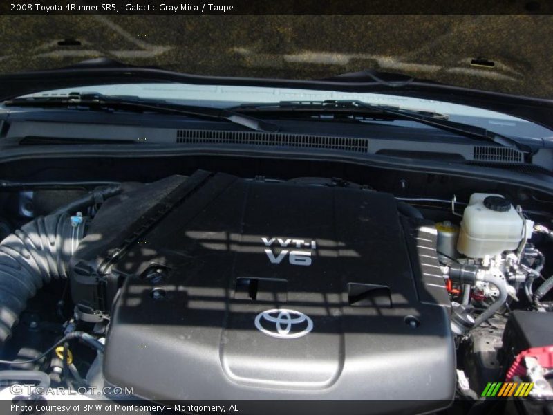 Galactic Gray Mica / Taupe 2008 Toyota 4Runner SR5