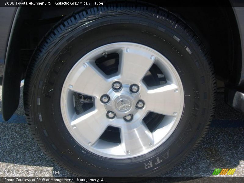Galactic Gray Mica / Taupe 2008 Toyota 4Runner SR5