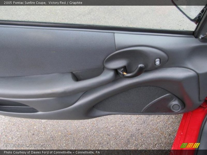 Victory Red / Graphite 2005 Pontiac Sunfire Coupe