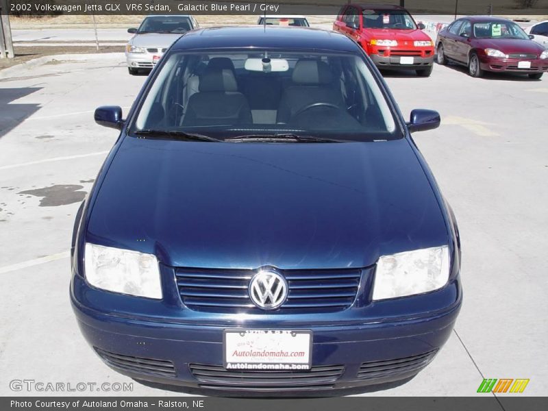 Galactic Blue Pearl / Grey 2002 Volkswagen Jetta GLX  VR6 Sedan