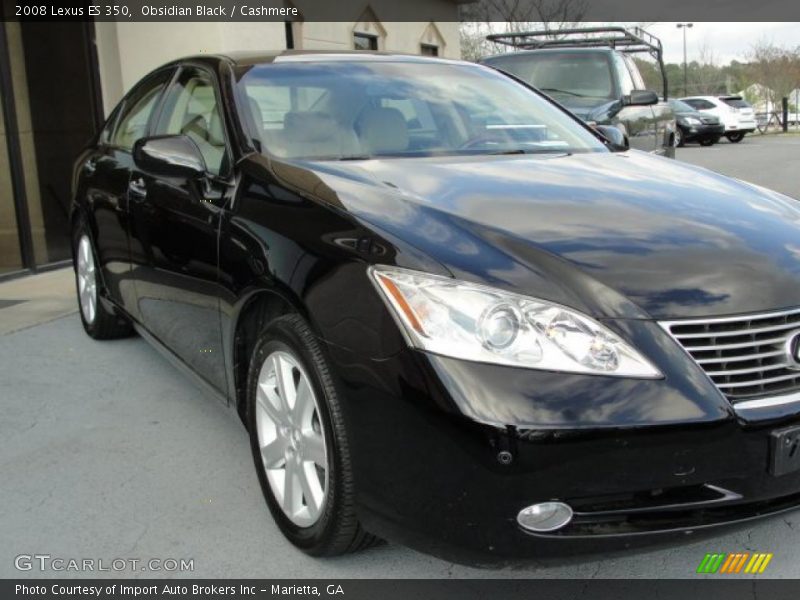 Obsidian Black / Cashmere 2008 Lexus ES 350