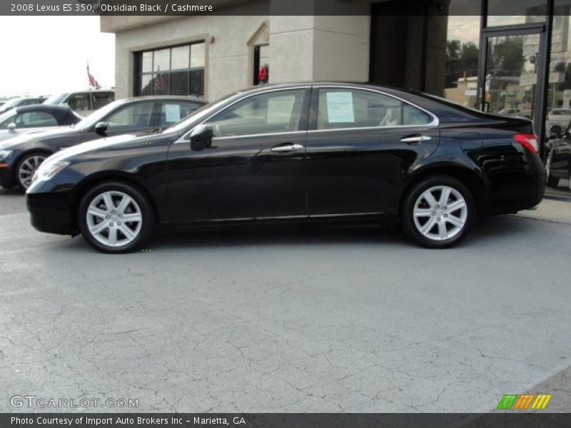 Obsidian Black / Cashmere 2008 Lexus ES 350