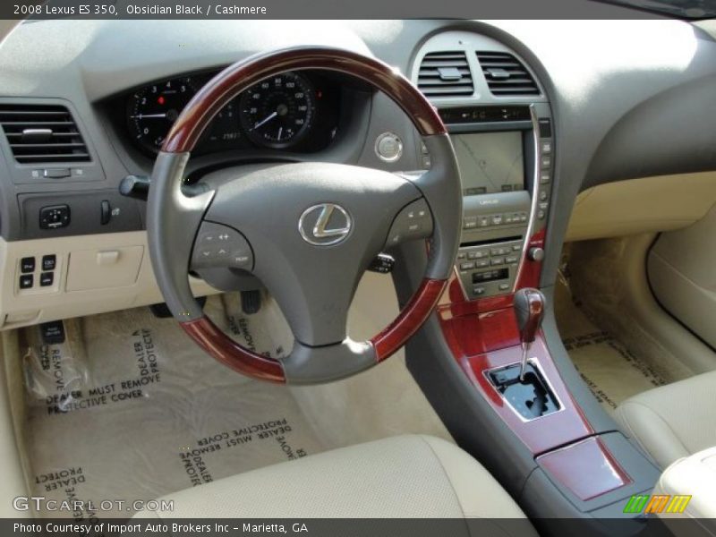 Obsidian Black / Cashmere 2008 Lexus ES 350