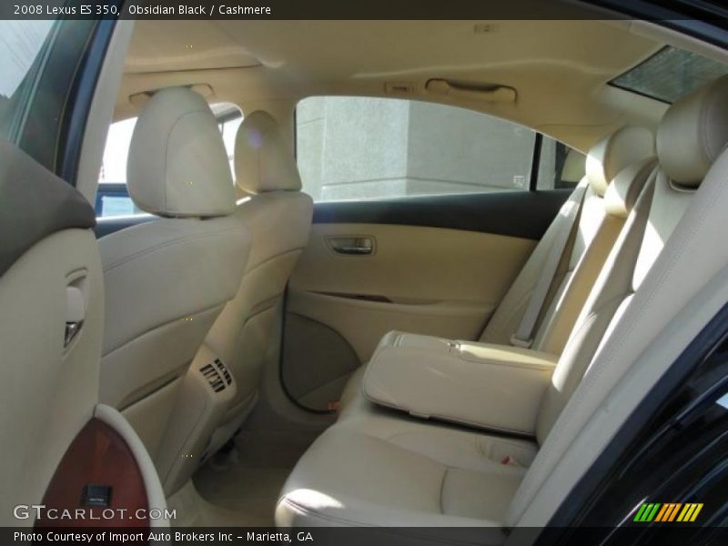Obsidian Black / Cashmere 2008 Lexus ES 350