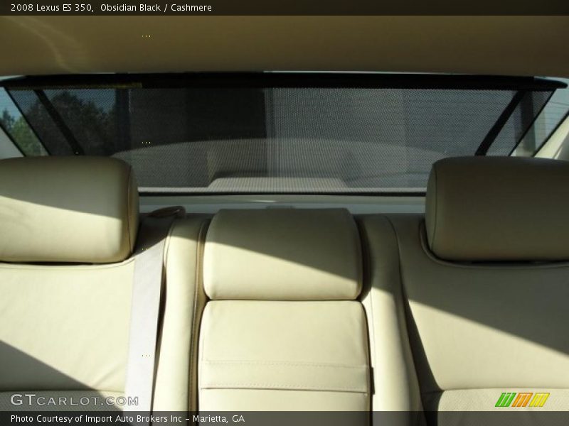 Obsidian Black / Cashmere 2008 Lexus ES 350