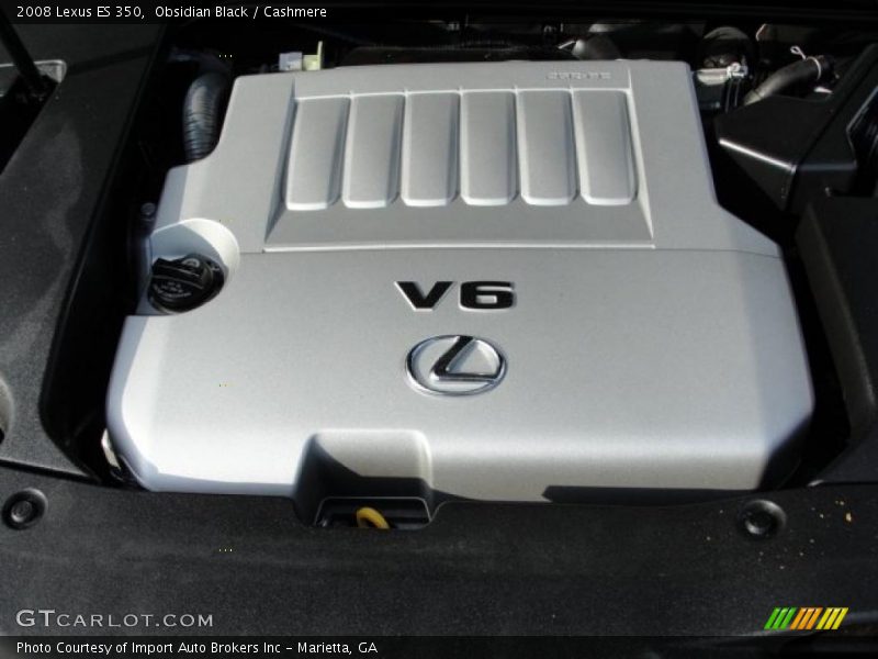 Obsidian Black / Cashmere 2008 Lexus ES 350