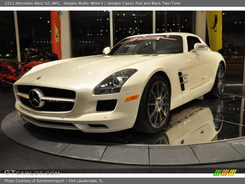  2011 SLS AMG designo Mystic White II