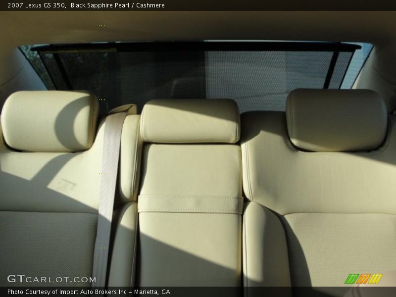 Black Sapphire Pearl / Cashmere 2007 Lexus GS 350