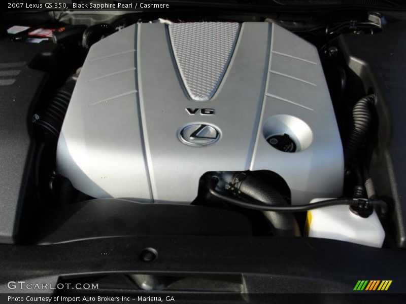 Black Sapphire Pearl / Cashmere 2007 Lexus GS 350