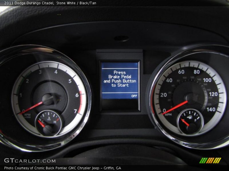  2011 Durango Citadel Citadel Gauges