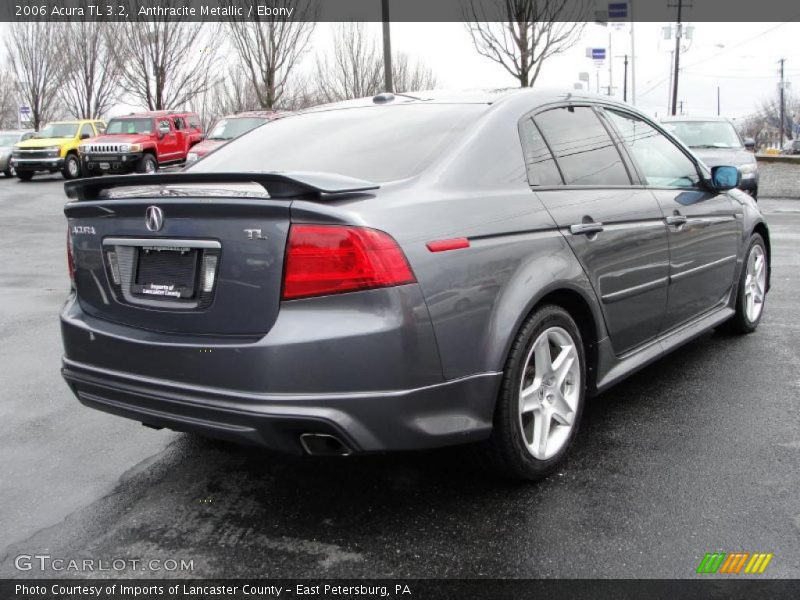 Anthracite Metallic / Ebony 2006 Acura TL 3.2