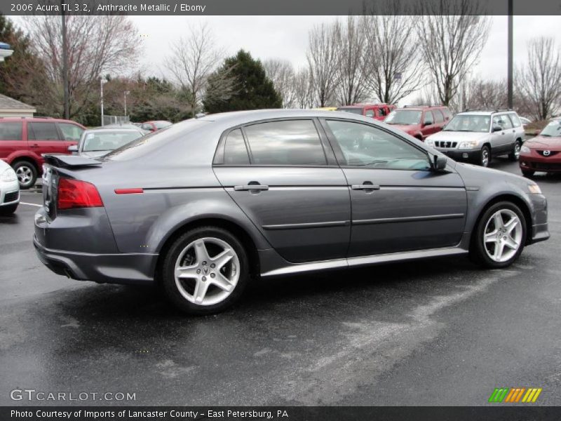 Anthracite Metallic / Ebony 2006 Acura TL 3.2