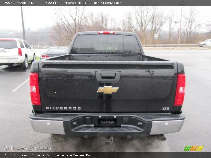  2007 Silverado 1500 LTZ Extended Cab 4x4 Black