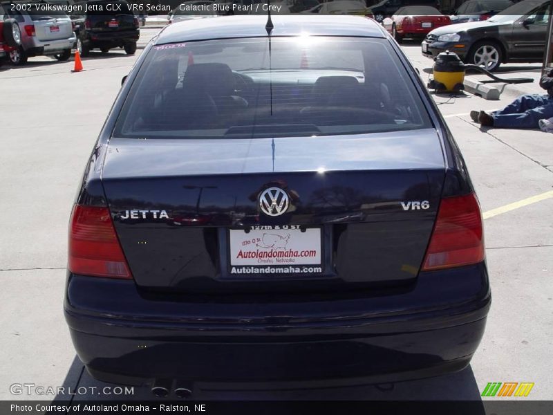 Galactic Blue Pearl / Grey 2002 Volkswagen Jetta GLX  VR6 Sedan