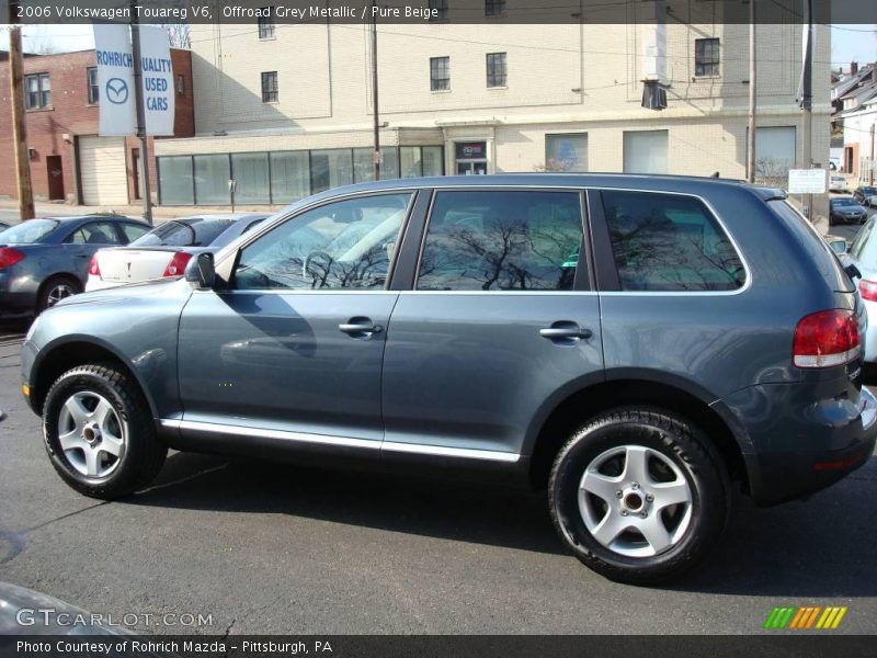 Offroad Grey Metallic / Pure Beige 2006 Volkswagen Touareg V6
