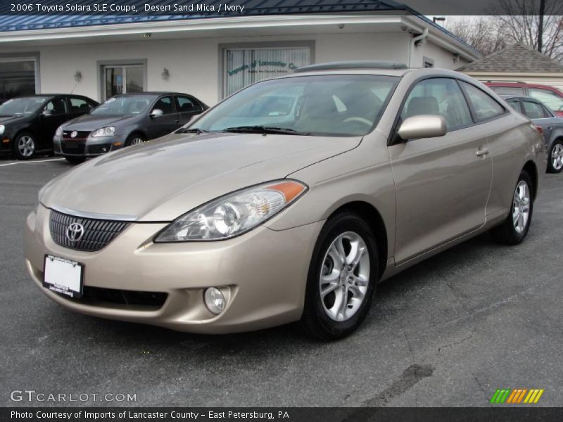 Desert Sand Mica / Ivory 2006 Toyota Solara SLE Coupe