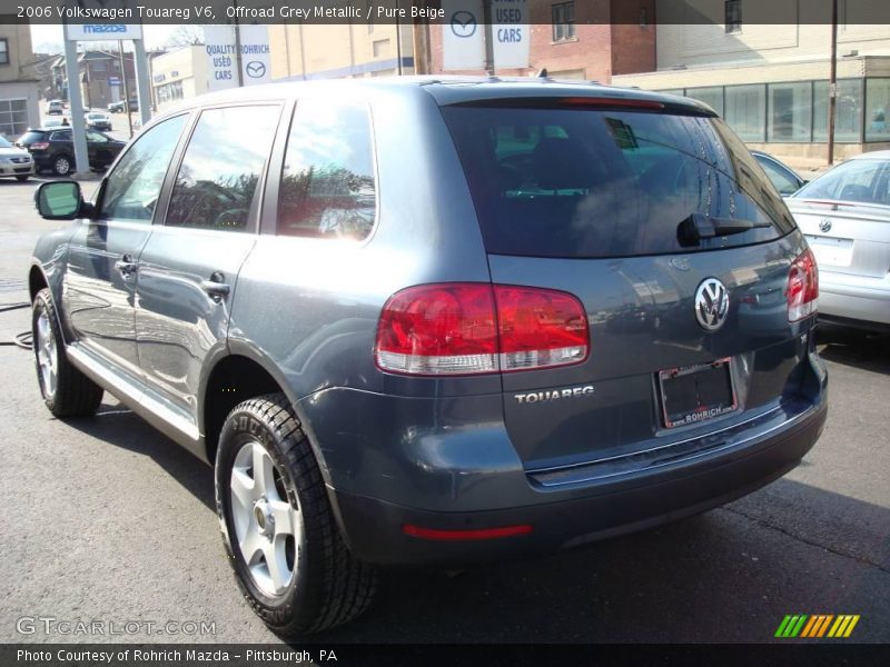 Offroad Grey Metallic / Pure Beige 2006 Volkswagen Touareg V6