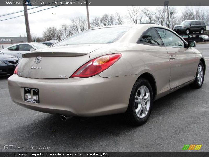 Desert Sand Mica / Ivory 2006 Toyota Solara SLE Coupe