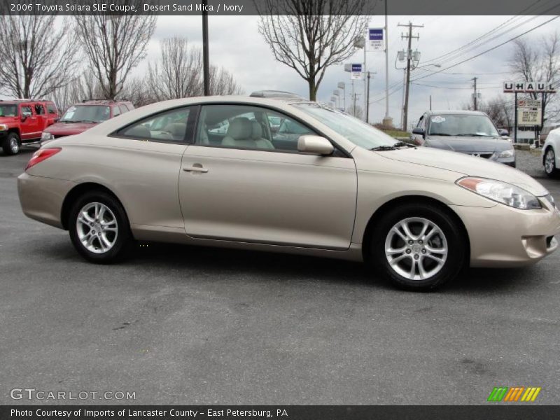 Desert Sand Mica / Ivory 2006 Toyota Solara SLE Coupe