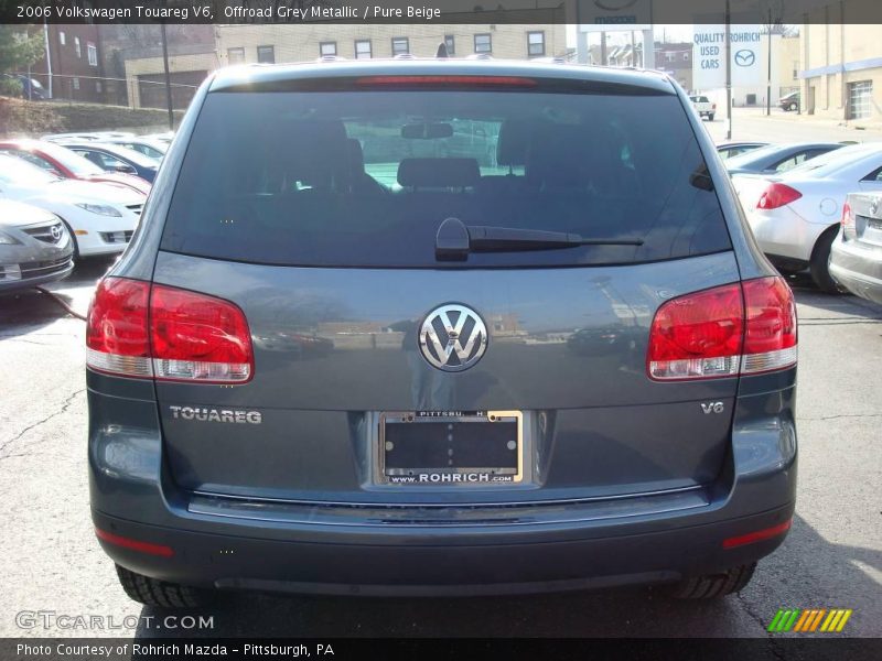 Offroad Grey Metallic / Pure Beige 2006 Volkswagen Touareg V6