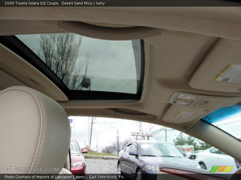 Desert Sand Mica / Ivory 2006 Toyota Solara SLE Coupe