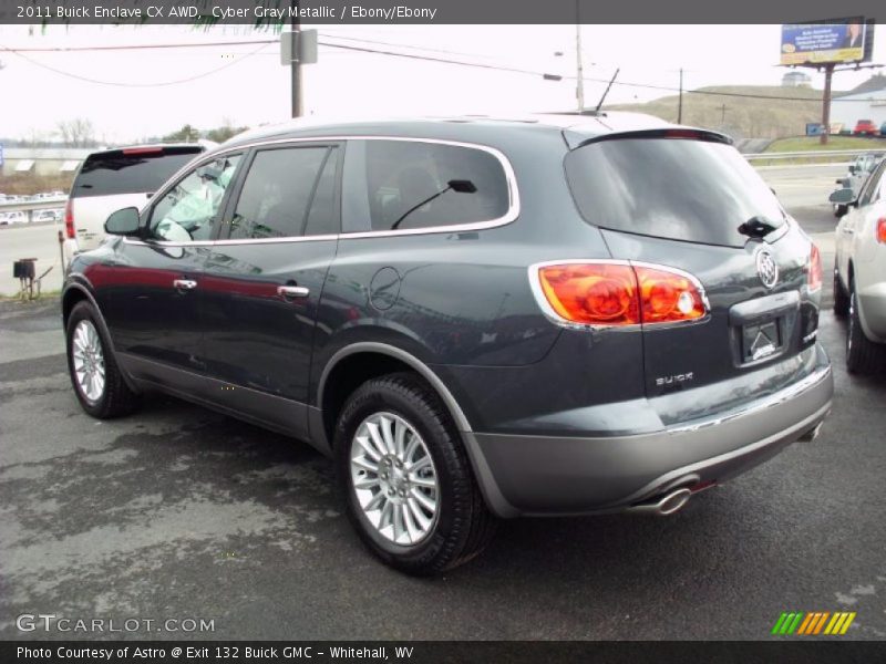 Cyber Gray Metallic / Ebony/Ebony 2011 Buick Enclave CX AWD