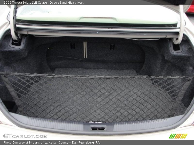  2006 Solara SLE Coupe Trunk