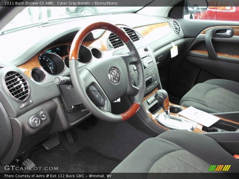 Ebony/Ebony Interior - 2011 Enclave CX AWD 