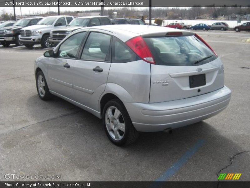 CD Silver Metallic / Charcoal/Charcoal 2006 Ford Focus ZX5 SES Hatchback