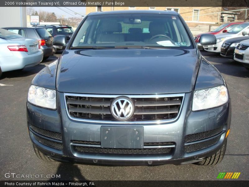 Offroad Grey Metallic / Pure Beige 2006 Volkswagen Touareg V6