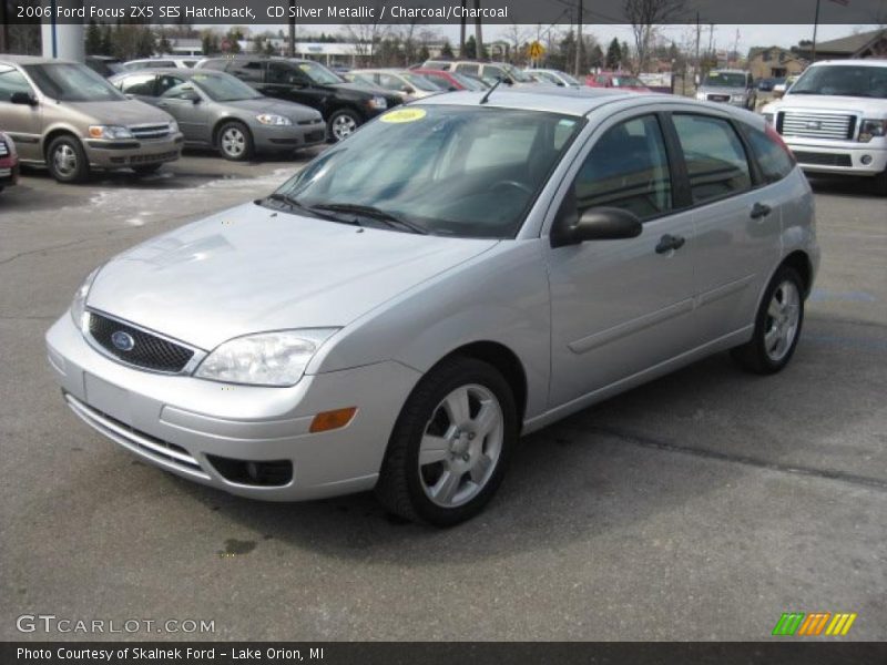 CD Silver Metallic / Charcoal/Charcoal 2006 Ford Focus ZX5 SES Hatchback