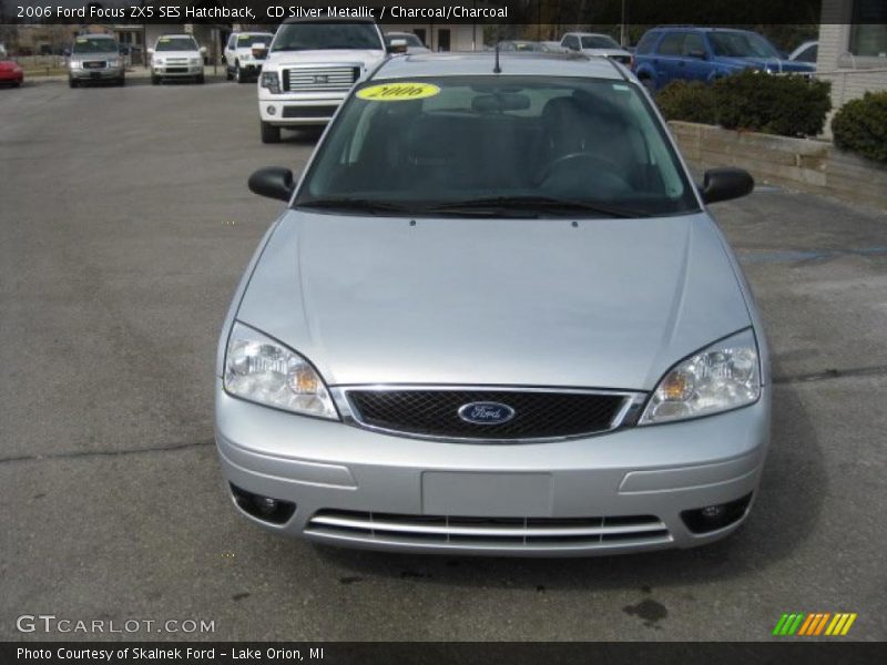 CD Silver Metallic / Charcoal/Charcoal 2006 Ford Focus ZX5 SES Hatchback