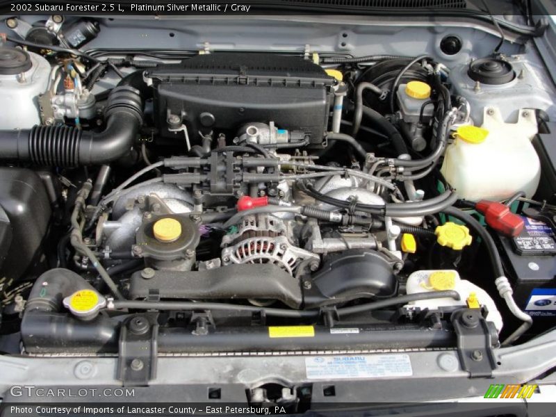  2002 Forester 2.5 L Engine - 2.5 Liter SOHC 16-Valve Flat 4 Cylinder